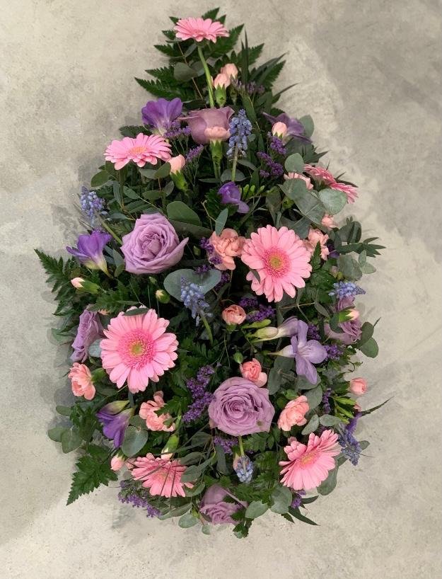Pink & Purple Teardrop Spray