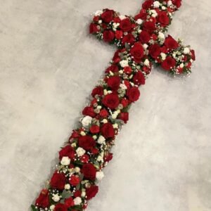 Loose Red & White Cross
