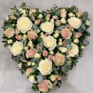 Pink & Cream Heart Loose Pad