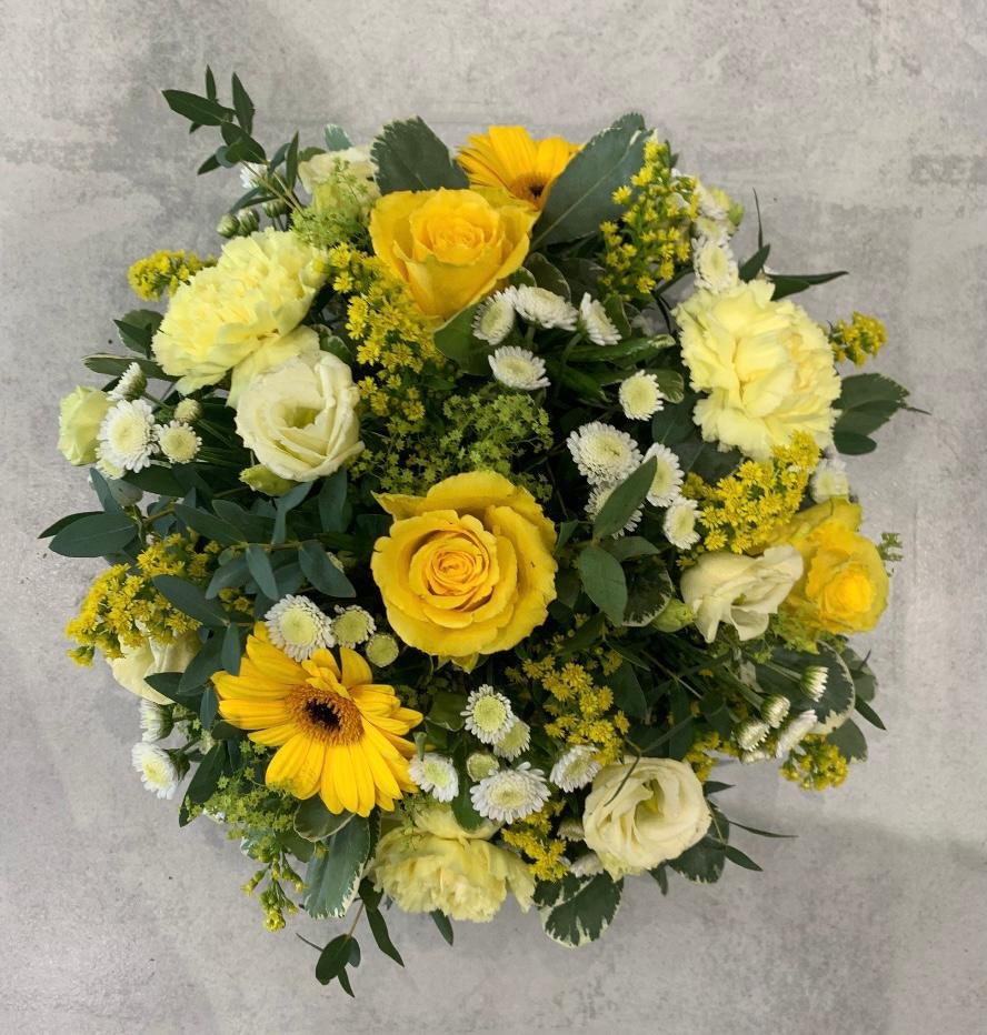 Yellow & White Posy