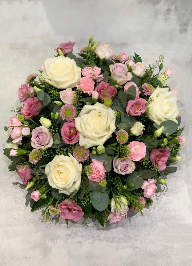 Pink & White Posy